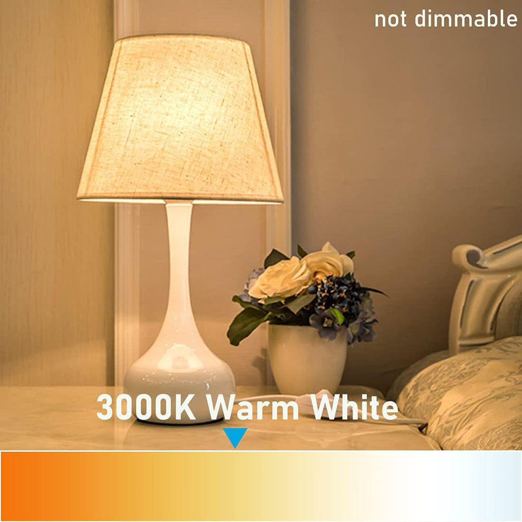 A15 Appliance Light Bulb, 60W Equivalent for Range Hood/Refrigerator Light Bulb/Ceiling Fan Light, 600 Lumens 7W 120V