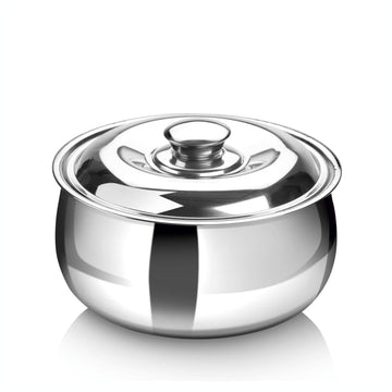 Large Insulated Casserole Dish with Lid 1500ml. Stainless steel Hot Pot Food Warmer/Cooler -Thermal Soup/Salad