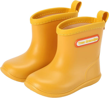Toddler Rain Boots Waterproof shoes for Boys Girls Lightweight