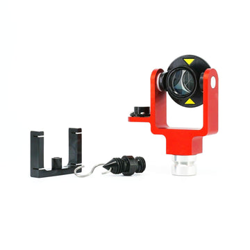 Mini Prism Reflector Peanut Prism System Kit For Topcon Trimble Total Stations Soft Bag offset 0 - 30 mm (beside)