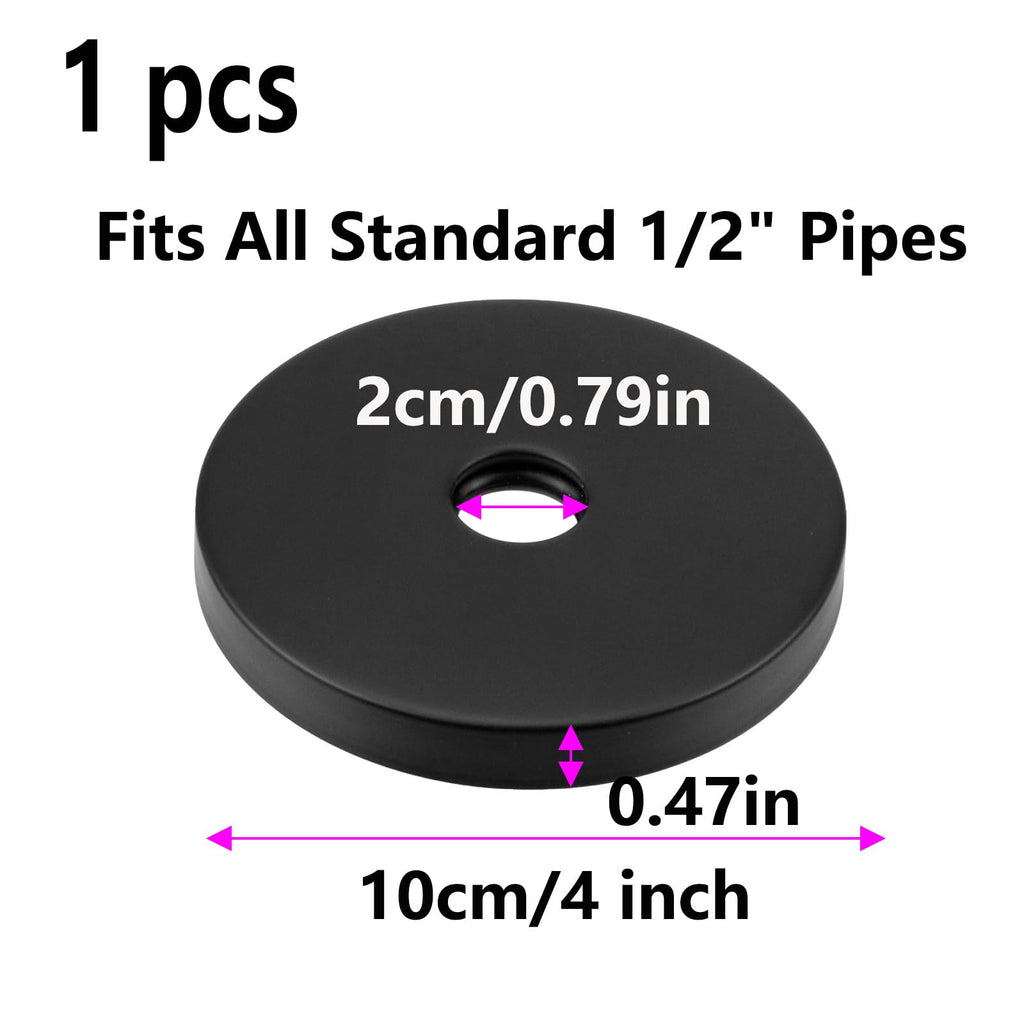 4"Escutcheon Plate Extra Large, Universal Replacement Escutcheon Cover Plate, Replacement Shower Arm Flange Plumbing