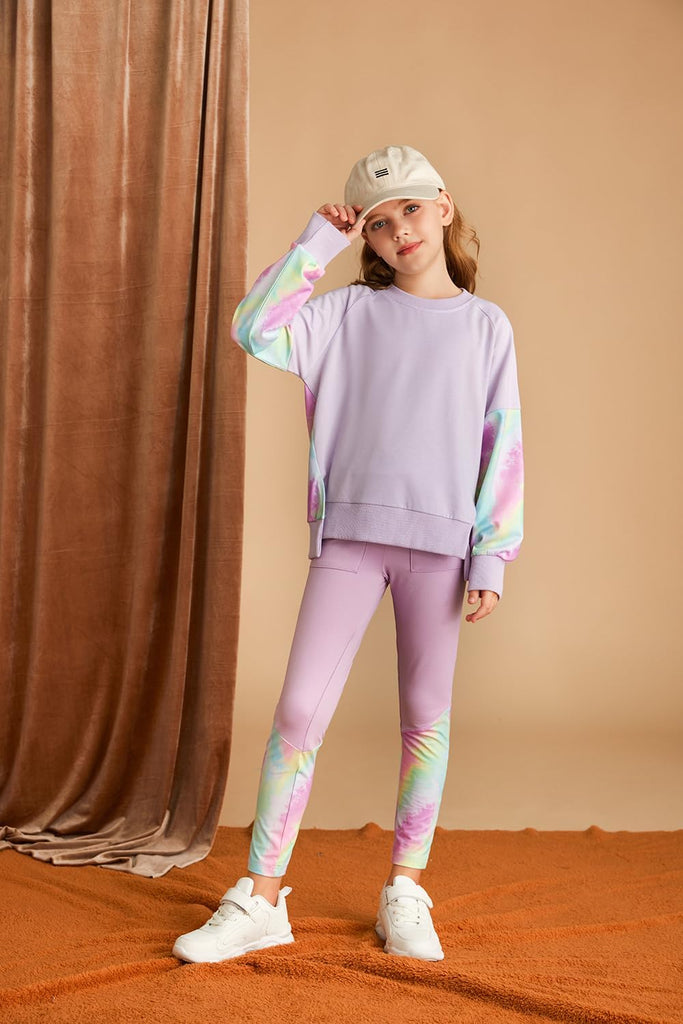 Girls Clothes Sweatshirt for Teen Girls Fashion Outfits Sweapants Leggings Tracksuit Clothing Set