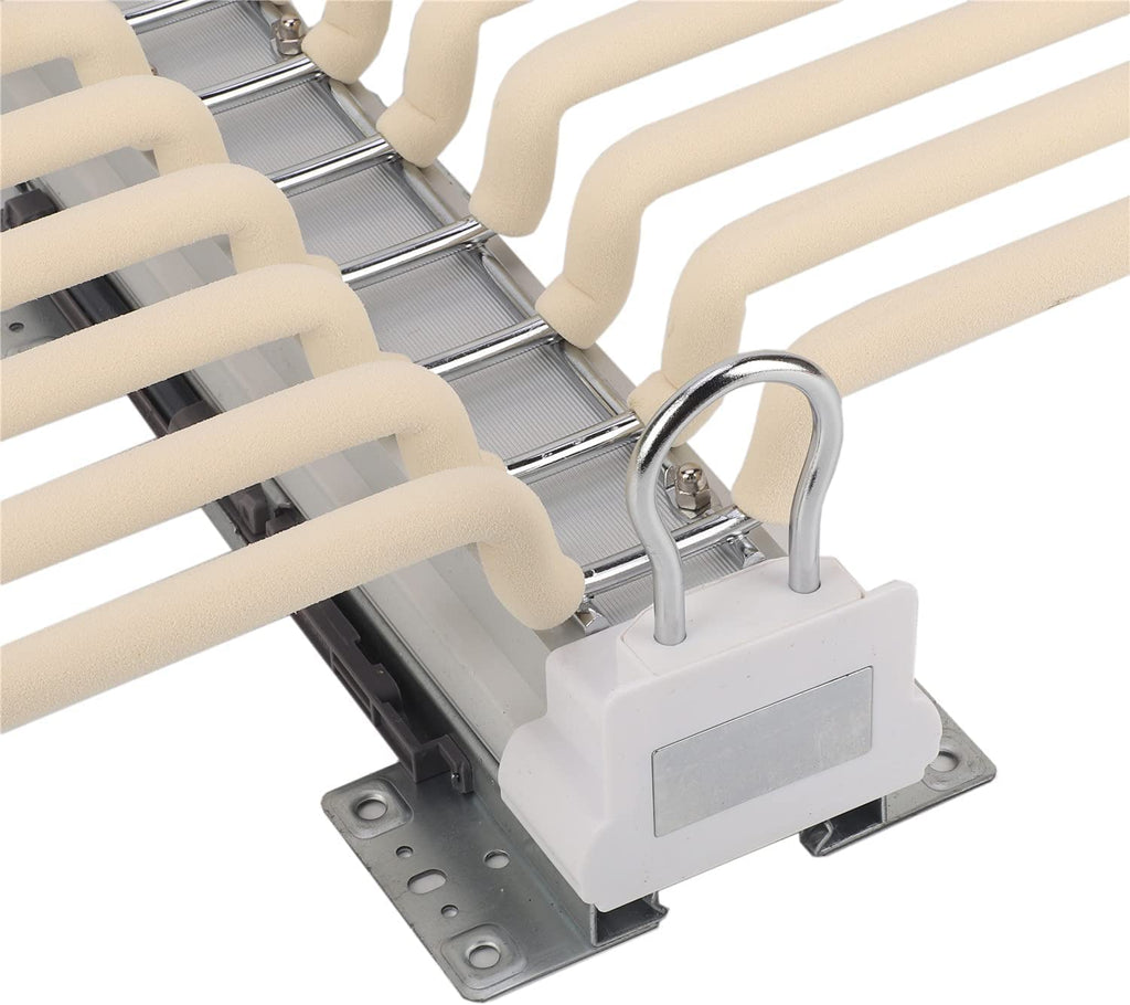 Pull Out Trousers Rack 22 Arms Steel Pull Out Pants Rack Pants Hanger Bar Clothes Organizers for Closet for Space