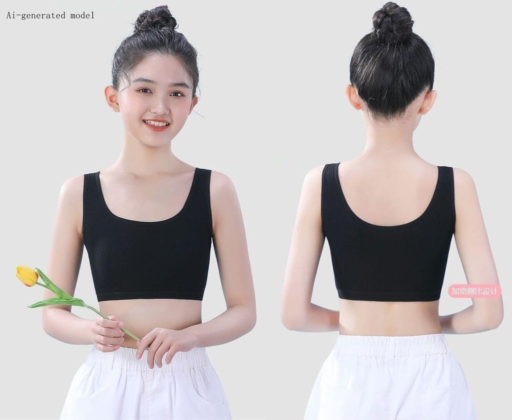 Cotton Training Bras for Girls Seamless Cami