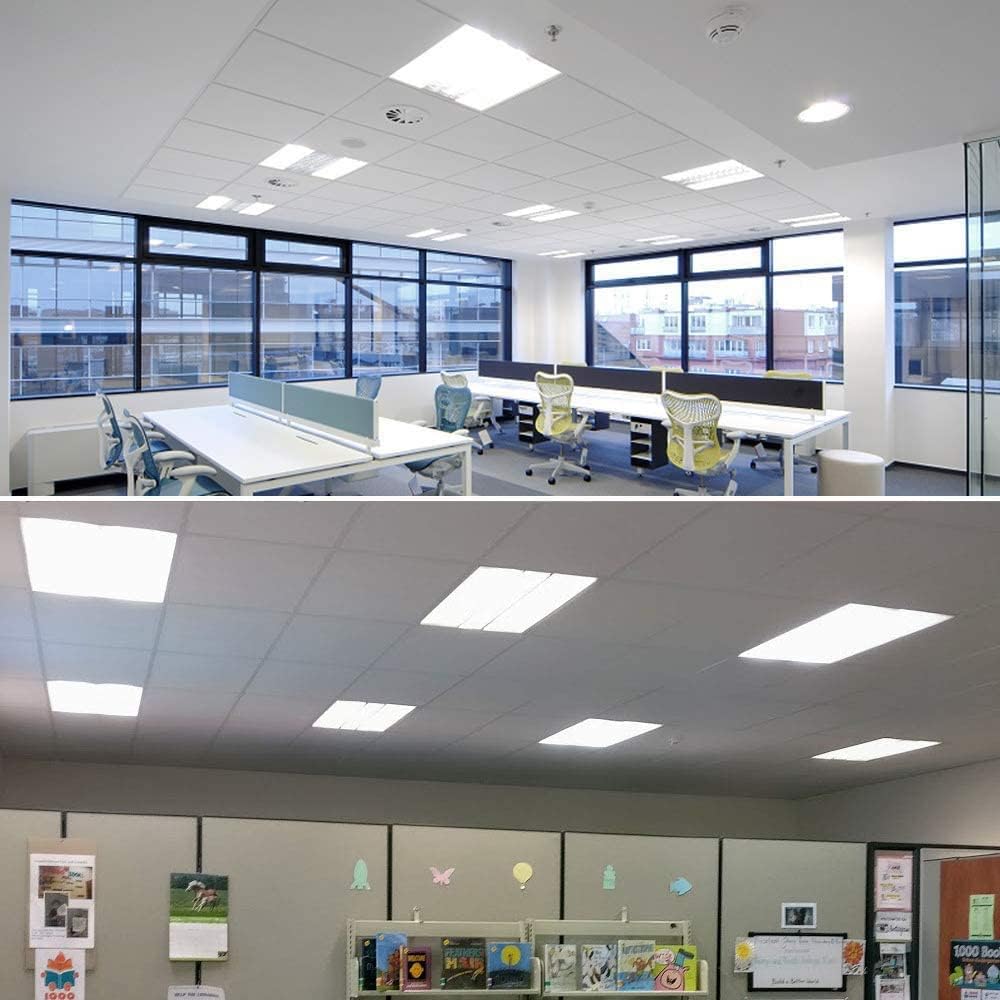 U Shaped LED Tube Lights, T8 T12, 18W(40W Equiv.), 6000K Super Bright, 2000LM, Fluorescent Light Tube Replacement