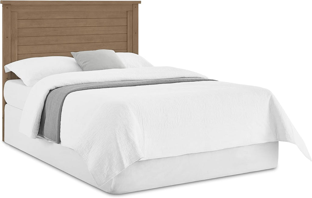 Simmons Kids Caden 6-in-1 Convertible Crib with Trundle Drawer, Greenguard Gold Certified, Aged Oak