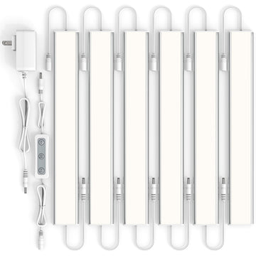 Under Cabinet Plug in 4000K 6 Pack 12 inch