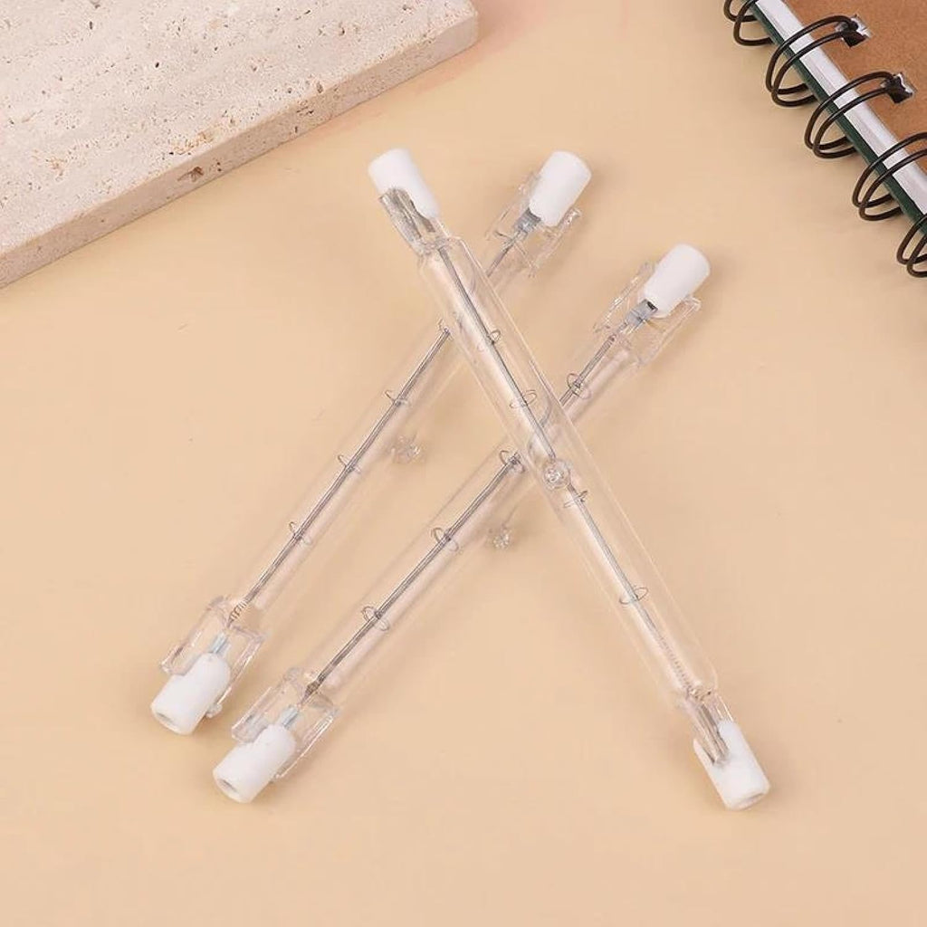 R7S Halogen 125mm 1000W 120V Dimmable Tungsten J125 T3 J Type Light Bulbs R7S 125 220V 1000W Double Ended Quartz Tube