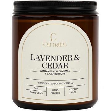 Lavender & Cedar Candle, 7 oz