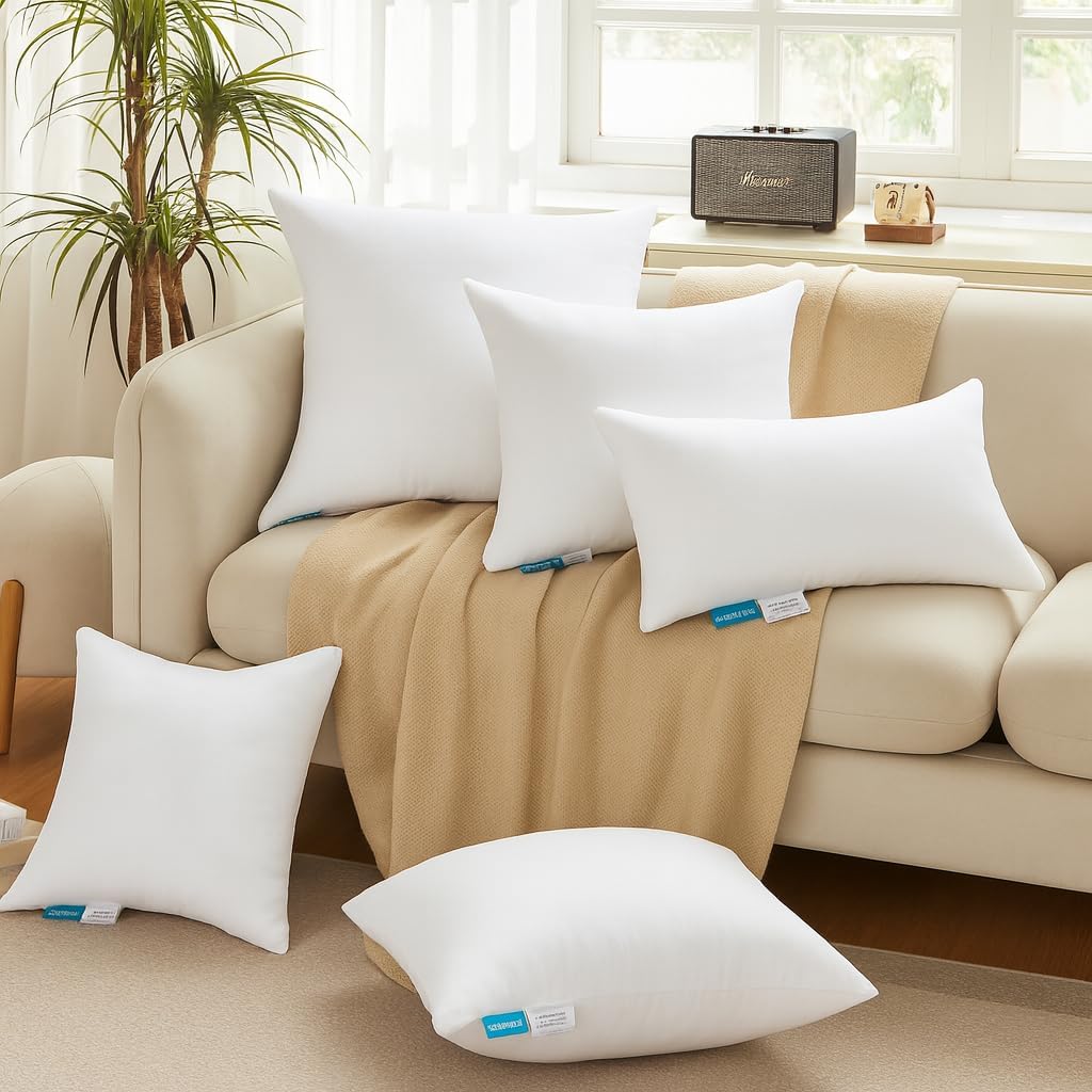 12 x 20 Throw Pillow Inserts - Set of 2