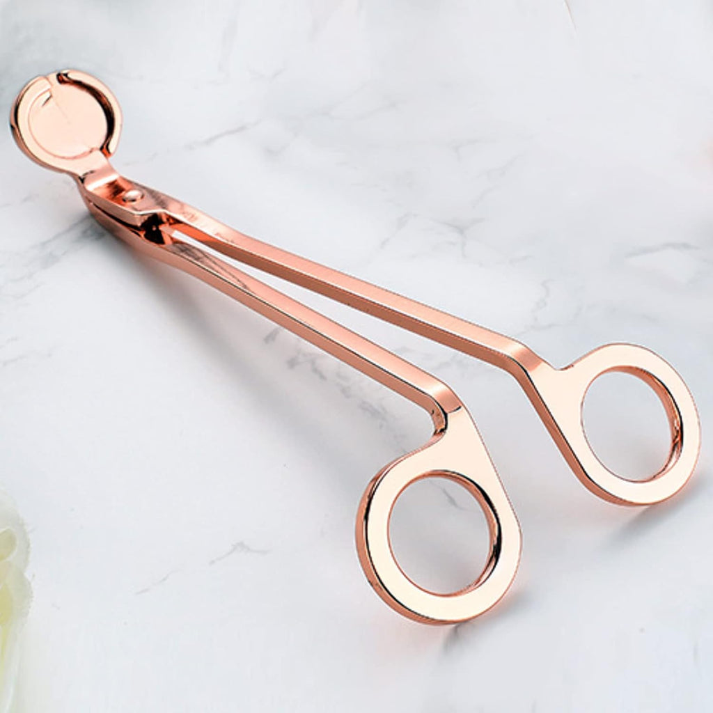Candle Wick Trimmer, Polished Wicker Scissors, go deep into The Candle to Cut Spent Chips, Allow The Cleaner - Set of 2