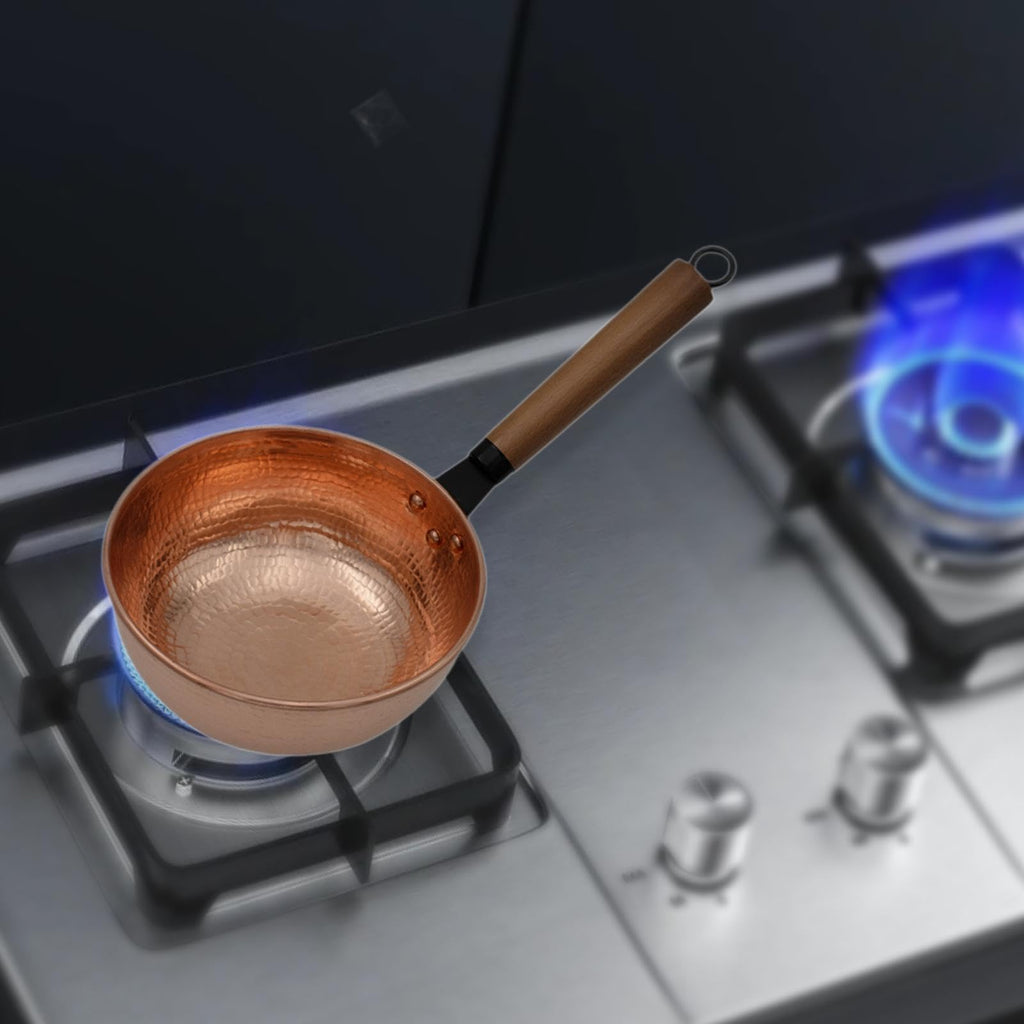 Stockpot Saucepan Multifunctional Small Cookware Copper Sauce Pan Soup Pot for Restaurant Household Boiling Camping