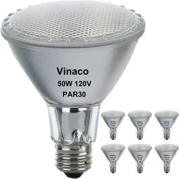 PAR30 Long Neck Halogen Bulb 50W 120V E26 Base 3000K Warm White