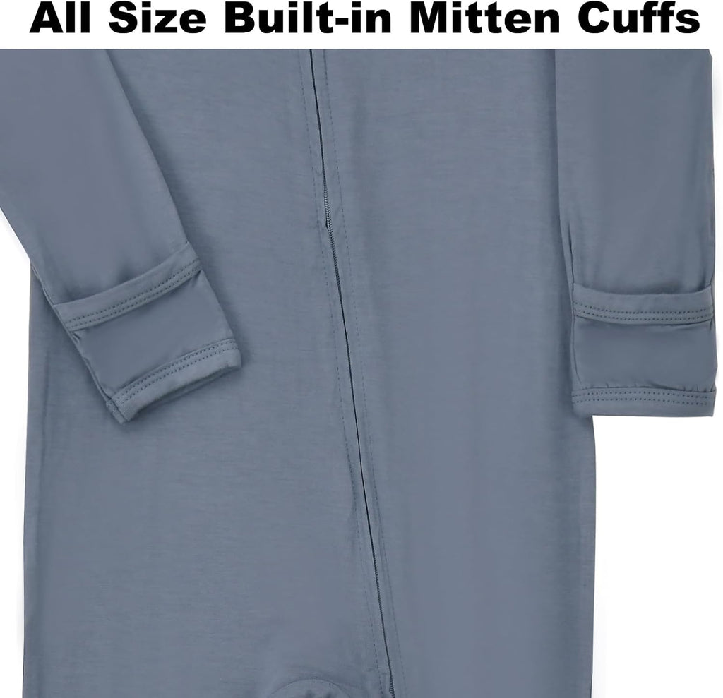 Unisex Rayon of Bamboo Baby Footless Pajamas Romper