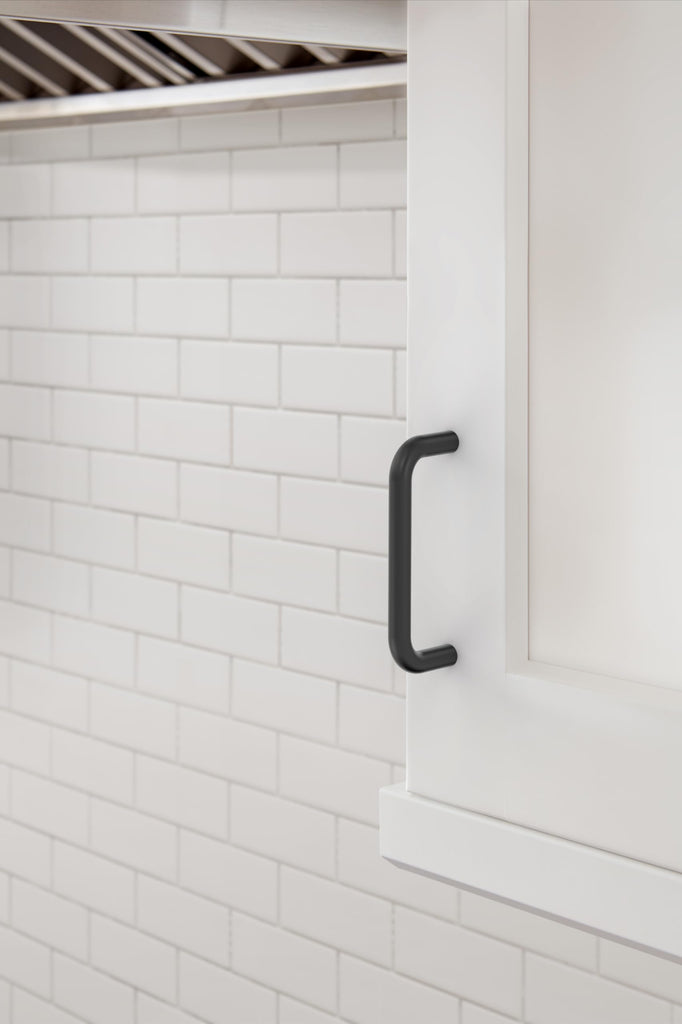 10 Pack 3" Wire Pulls Matte Black Drawer Pull