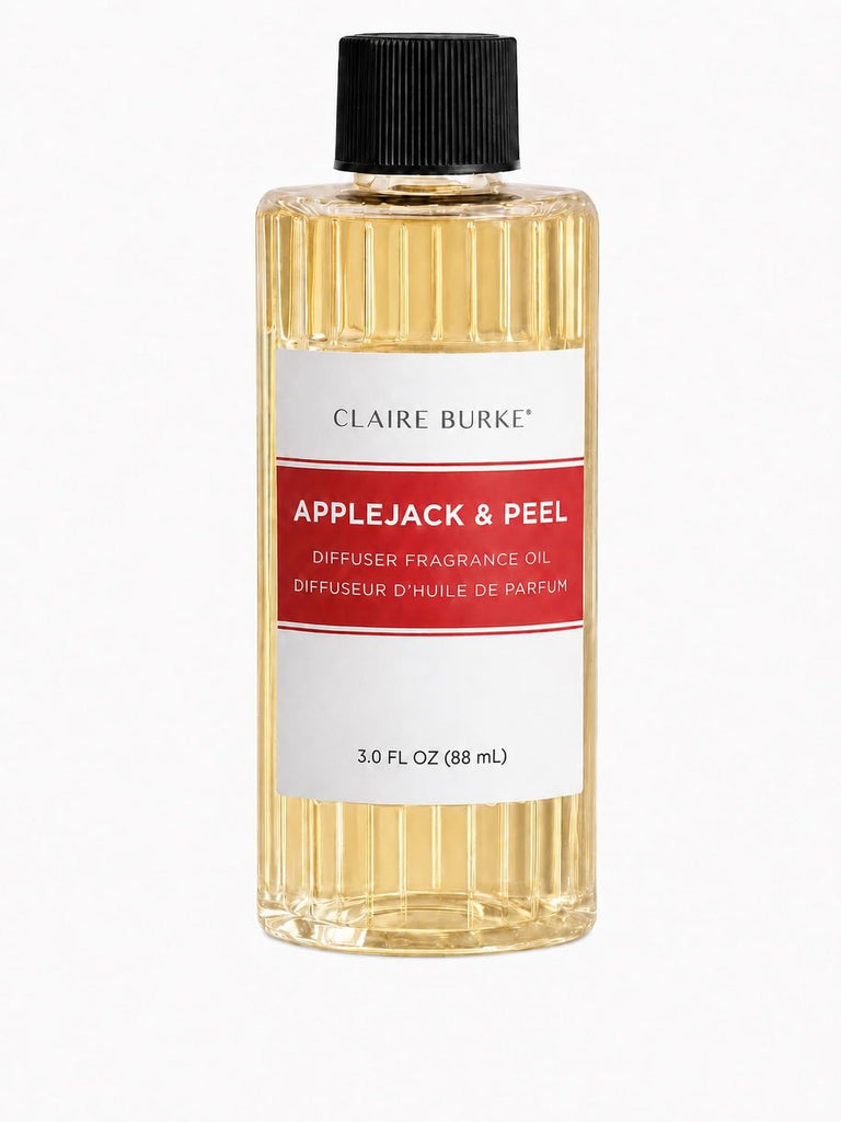 Reed Diffuser Set, Applejack & Peel, with 8 Reed Sticks, 3 fl oz