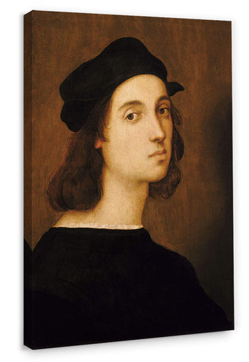 Canvas Print Wall Art - Self-Portrait by Raphael - 24x36 inches