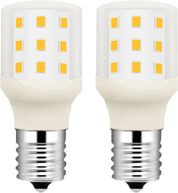 Led KEI D28X KEL 2816X Refrigerator Bulb 3W 2815 D28M Replacement Freezer Light Bulbs 100-265v E17 40w Halogen 500lm