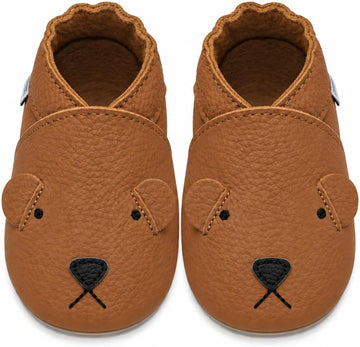 Baby Leather Moccasins Soft Sole Infant Toddler Shoes
