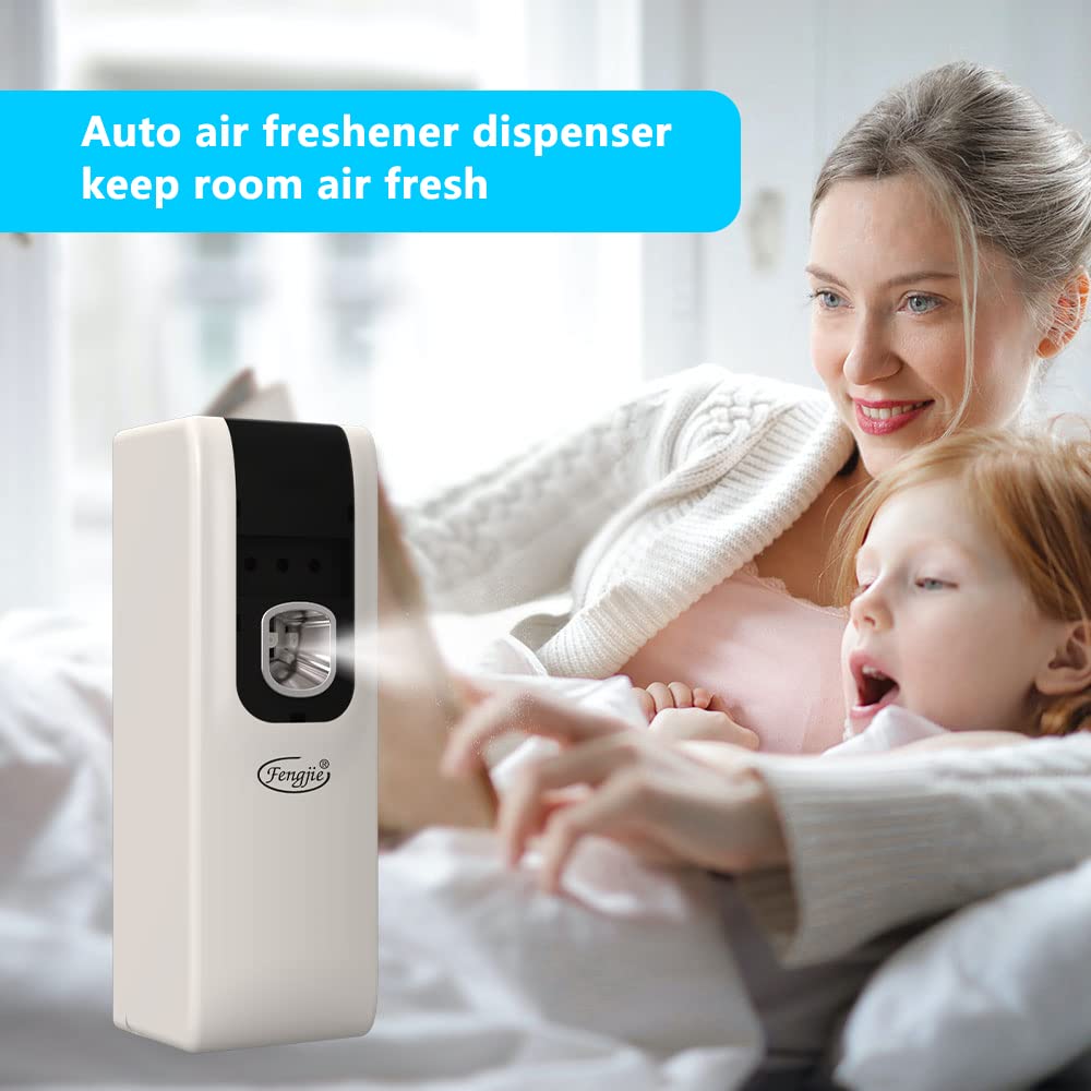Automatic Air Freshener Spray Dispenser, Auto Air Fresheners Spray -Wall Mount/Free Standing Fragrance Dispenser Room