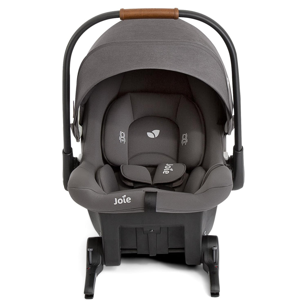 Joie Chive Single-to-Double Stroller & Mint Latch Car Seat Travel System