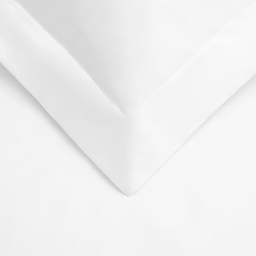 Egyptian Cotton Solid Duvet Cover, Twin, White