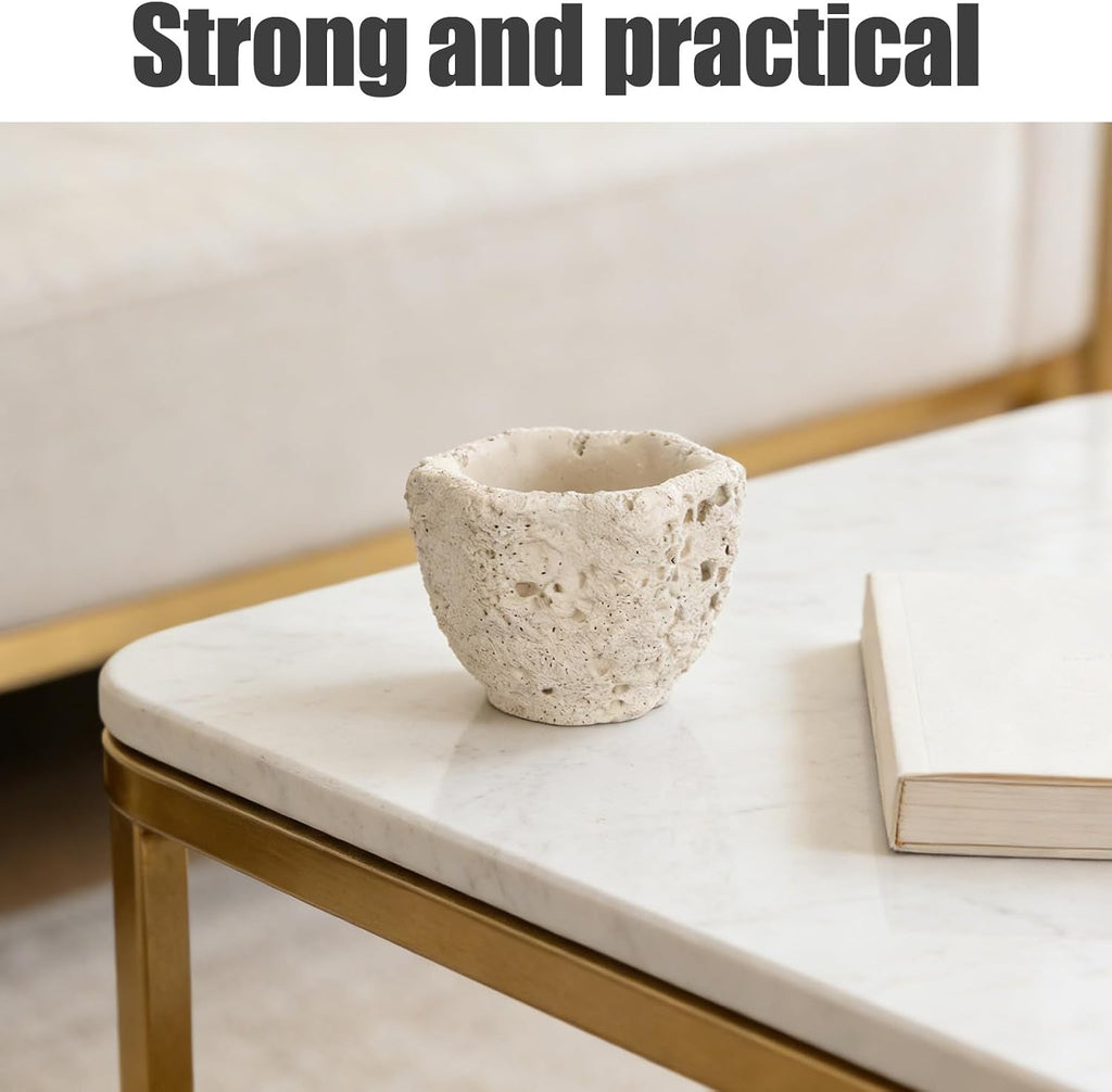 Concrete Candle Match Keeper - Minimalist Matchstick Stand Stylish Toothpick Case Match Boxes for Modern Home Decor
