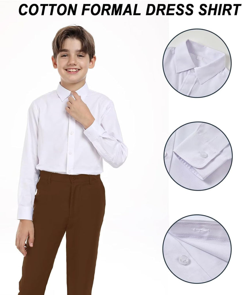 Boys Suits Formal Slim Fit Wedding Ring Bearer Outfit Dress Tuxedo Suit Set