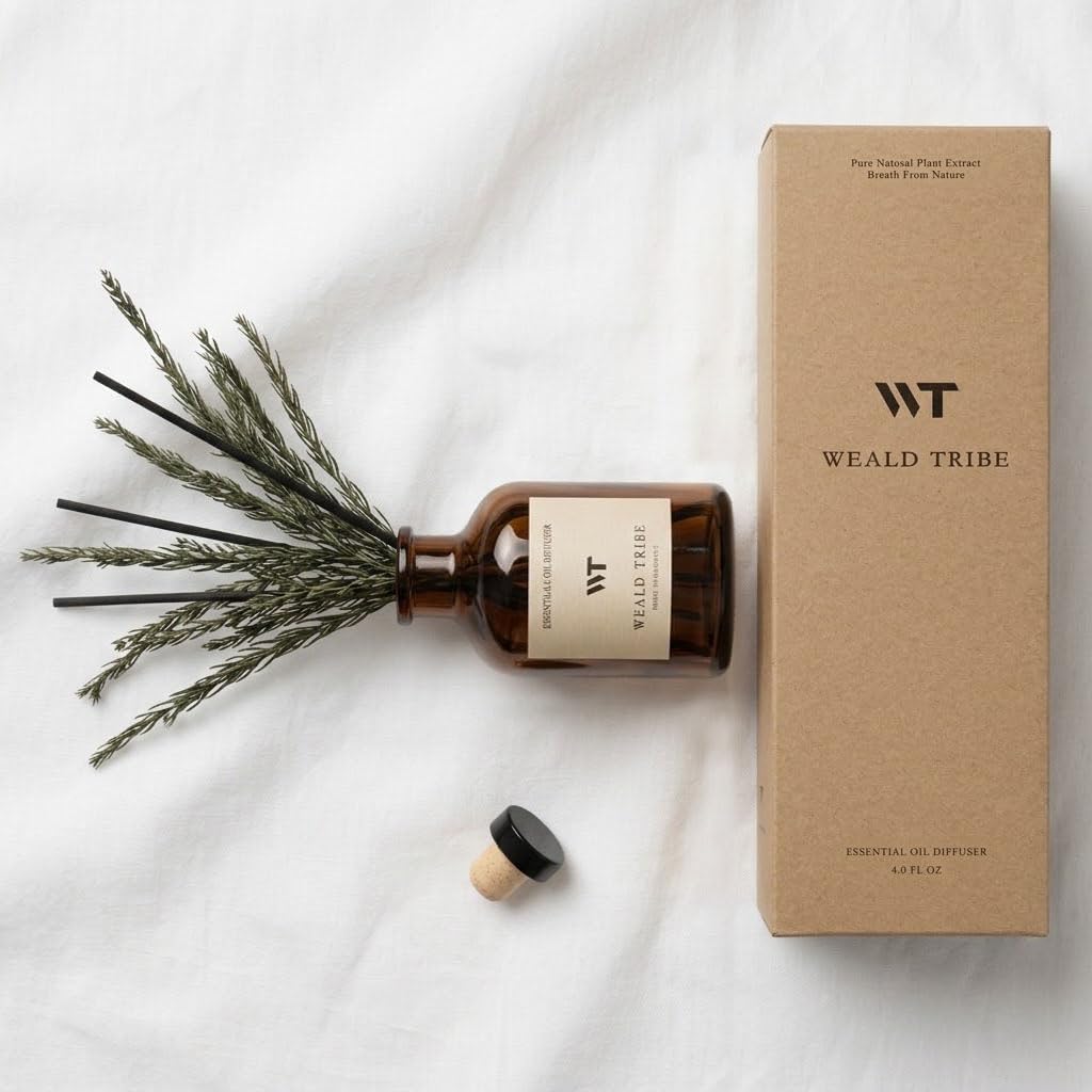 Balsam Fir Scent Reed Diffuser Set Air Fresheners