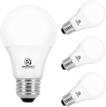 60W Equivalent A19 LED Light Bulb, Soft White 2700K, E26 Standard Base, UL Listed, Non-Dimmable LED Light Bulb, 15000