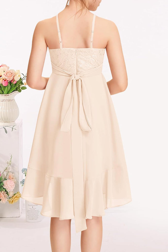 Flower Girl Wedding Guest Dress Junior Bridesmaid Kids