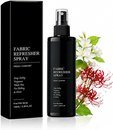Fabric Refresher & Room Spray - Non-Toxic, Pet & Kid Safe, Plant-Based formula Long-Lasting Fresh Scent