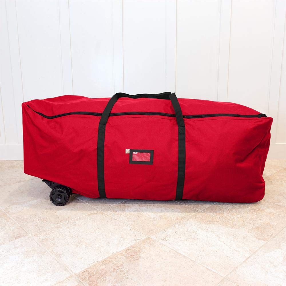 EZ Roller 9 Foot Christmas Tree Storage Bag with Wheels, Rolling Duffle Bag