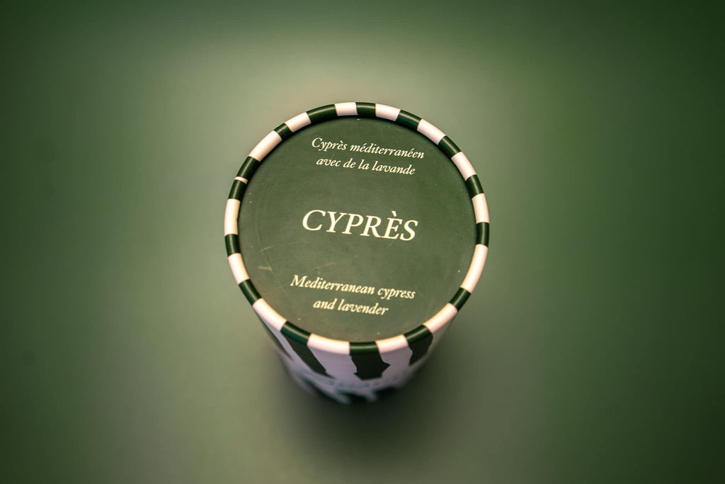 Cypres Large Scented Candle - 230g, Made in France