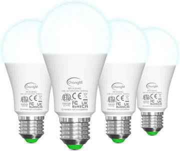 Dusk to Dawn Light Bulbs Outdoor Automatic On/Off Sensor LED Bulbs, Outdoor Lighting 13W(130 Watt Equivalent) LED
