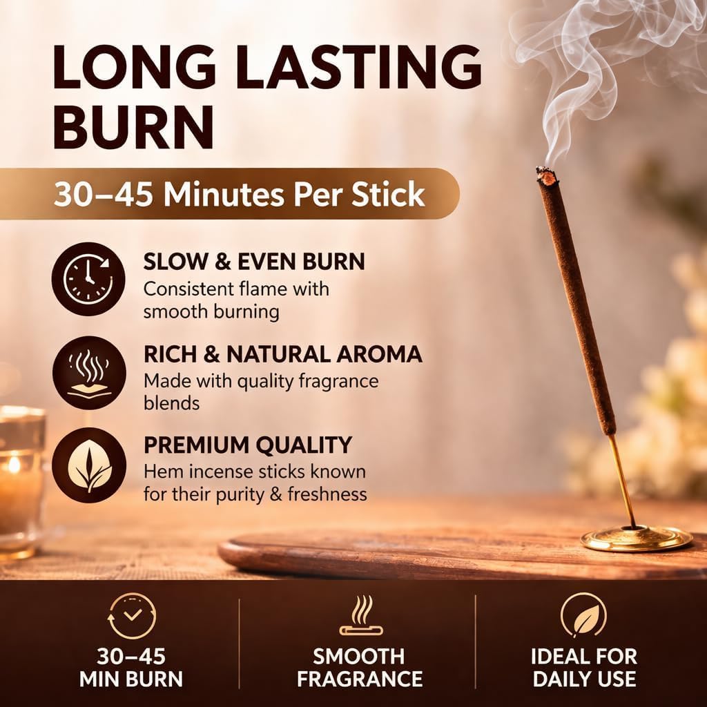 Incense Sticks Variety Pack - 15 Fragrances (300 Sticks Total) - Sandalwood, Lavender, White sage & More - 1 x Holder - Set of 14