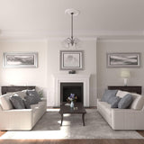 Diane Ceiling Medallion, 24"OD x 3 5/8"ID x 1 1/4"P (Fits Canopies up to 6 1/4"), Factory Primed