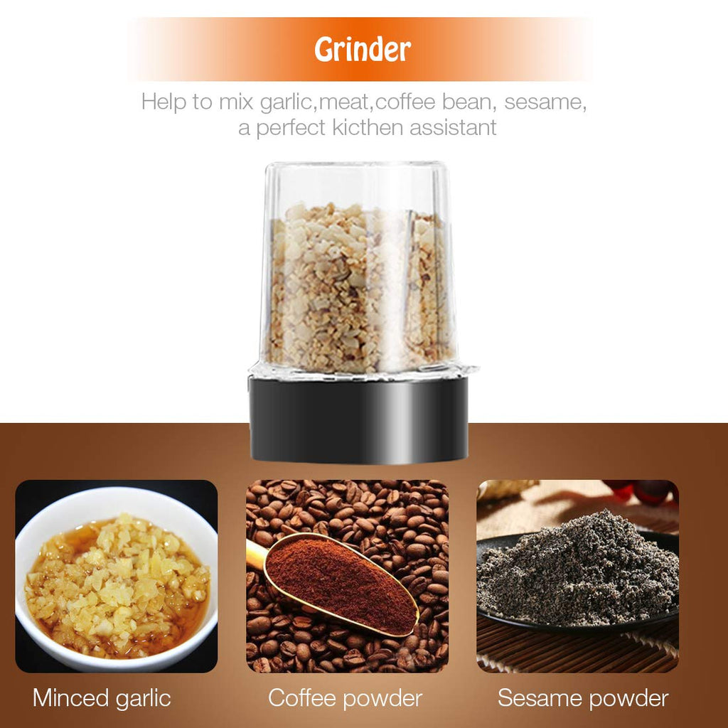 Blender and Food Processor Combo, Personal Blender for Shakes and Smoothies, Suitable, 700W Electric Blender with