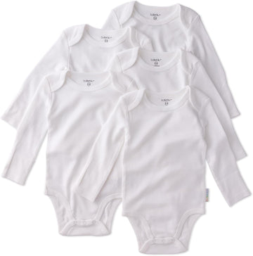 Blake Pack Long Sleeve Bodysuits 100% Organic Cotton, Unisex