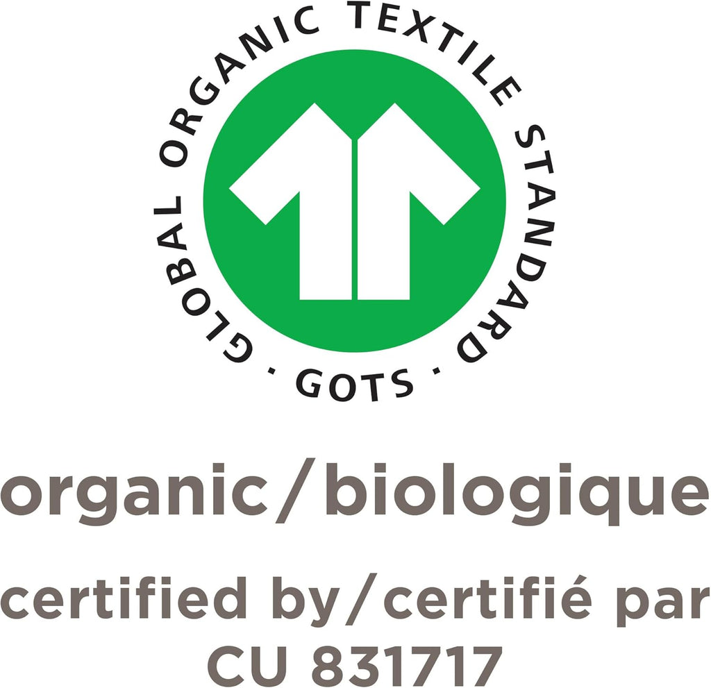 Hooded Robe Organic Terry Bathrobe, Newborn Bath Essentials, Unisex Boys and Girls