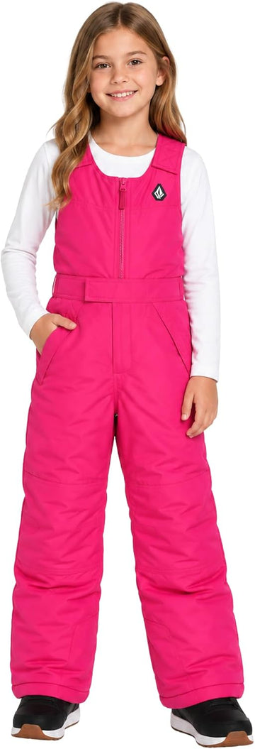 Kids Snow Bib - Fleece Lined Ski Pants Overalls for Boys and Girls