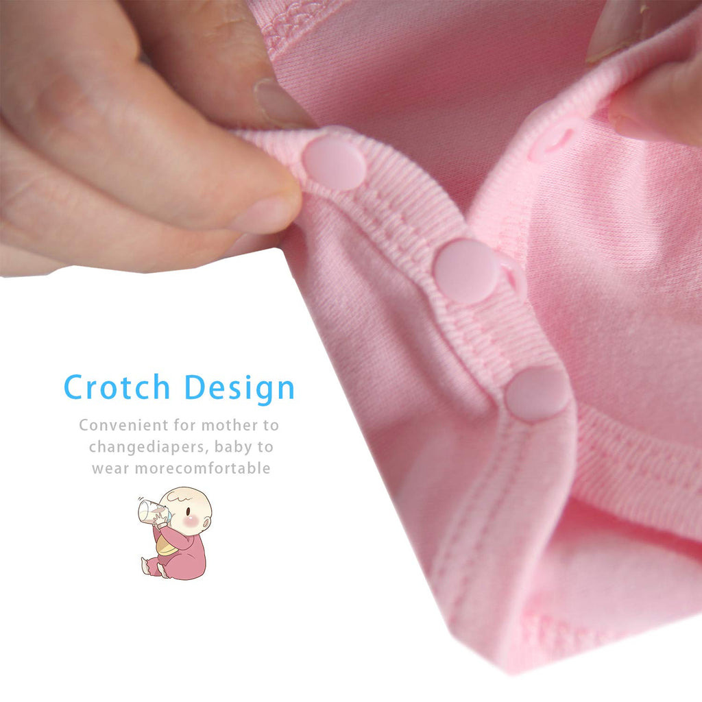 Baby Twins Bodysuits He/She Did It Twin Outfit Girl Romper With Hat Set(Pink2 did )