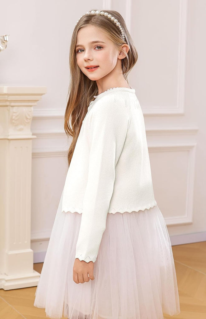 Long Sleeve Knitted Bolero Cardigan Cropped Shrug