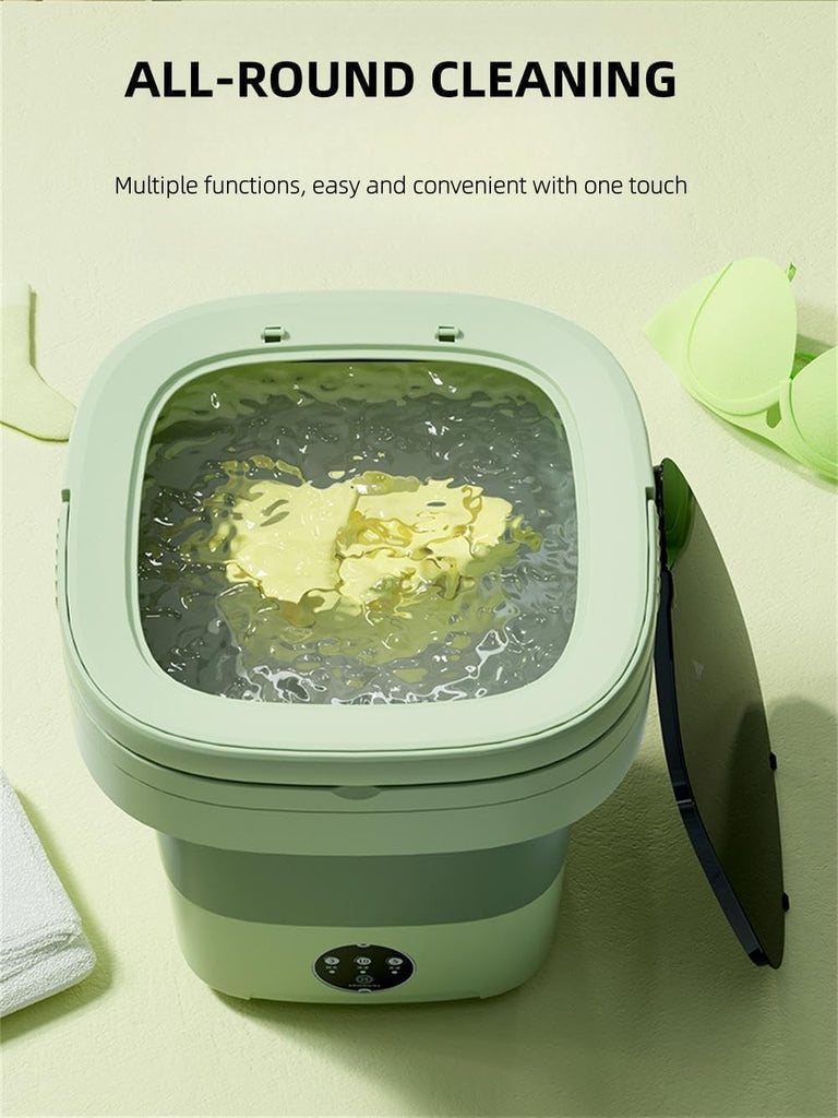 Portable Washing Machine, Mini Washer,20L Upgraded Large Capacity Foldable Washer.Deep Cleaning of Underwear, Baby