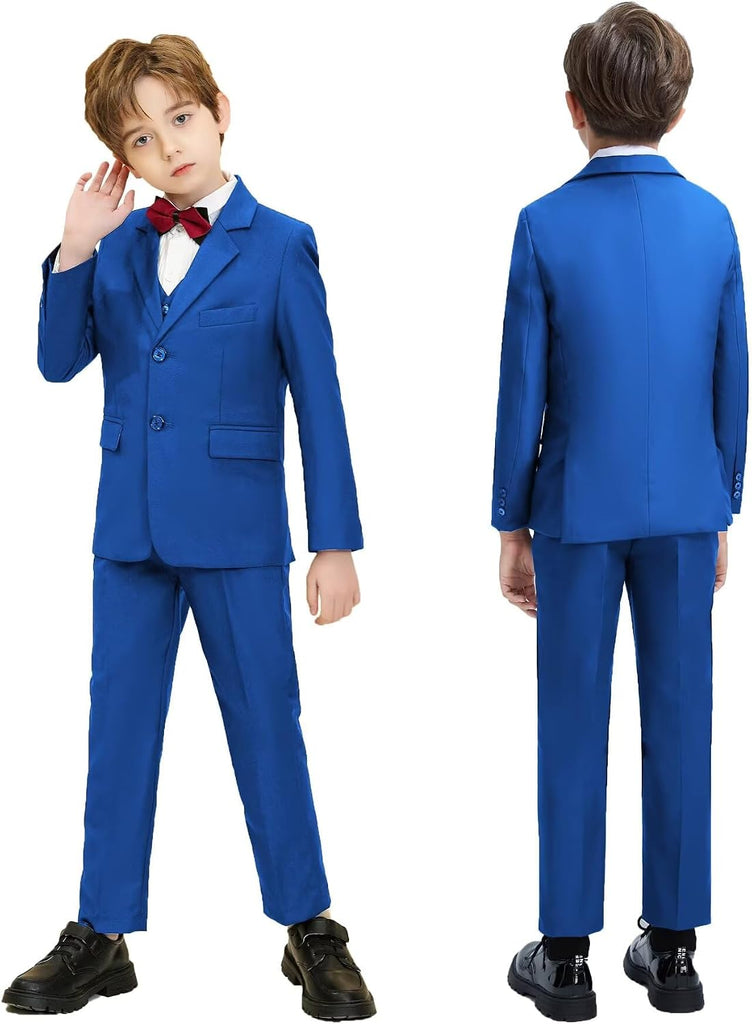 Boys Suit Set Slim Fit Kids Formal Suits Tux Prom Suits for Boy Teen Outfit