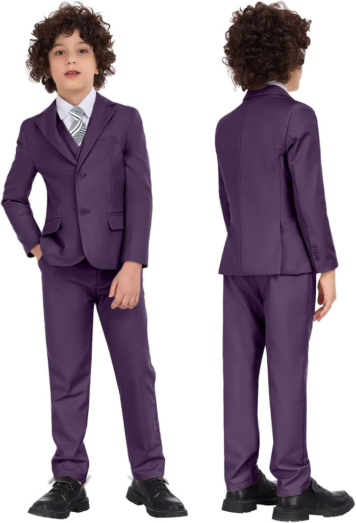 Boys Formal Suit Set Kids 3 Piece Suit Teen Toddler Boy Suits