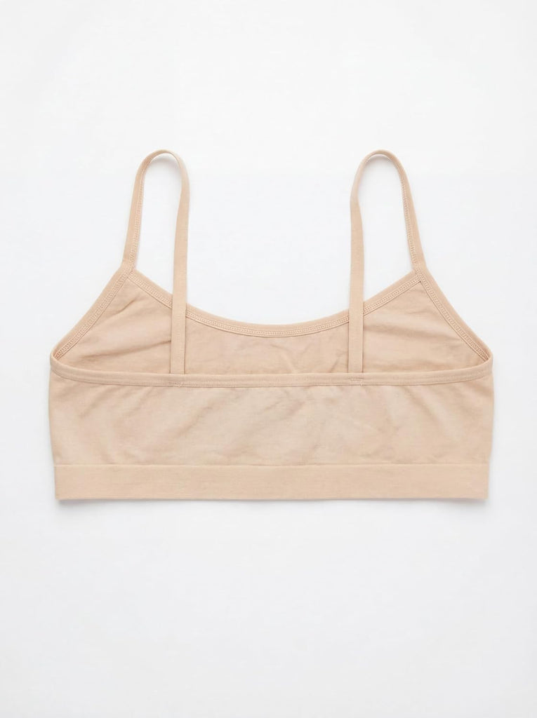 Girls Seamless Training Bra | Cropped Cami Sports Brallete for Teens | Soft & Stretch | Multi-Packs