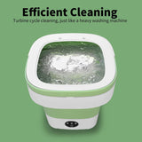 Portable Washing Machine, Mini 16L Foldable Laundry Machine with 3 Modes Deep Cleaning, Upgraded Small Collapsible