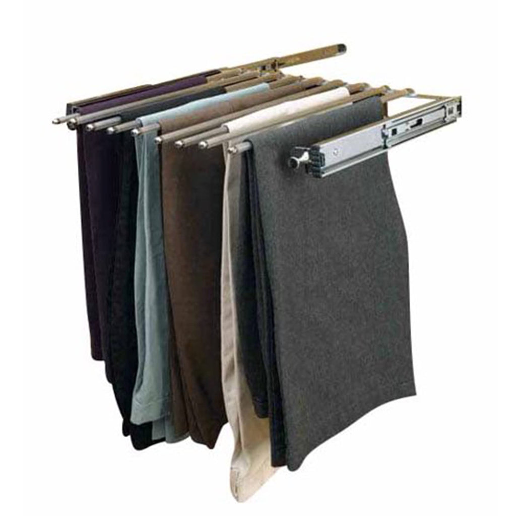 Sliding Pants Rack for Closets, Min Opening Width of 29.75"