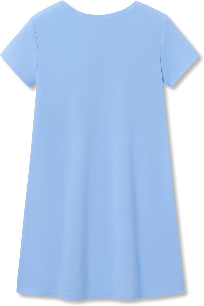 Girls Nightgown, Tie-Dye Mix Print Pullover